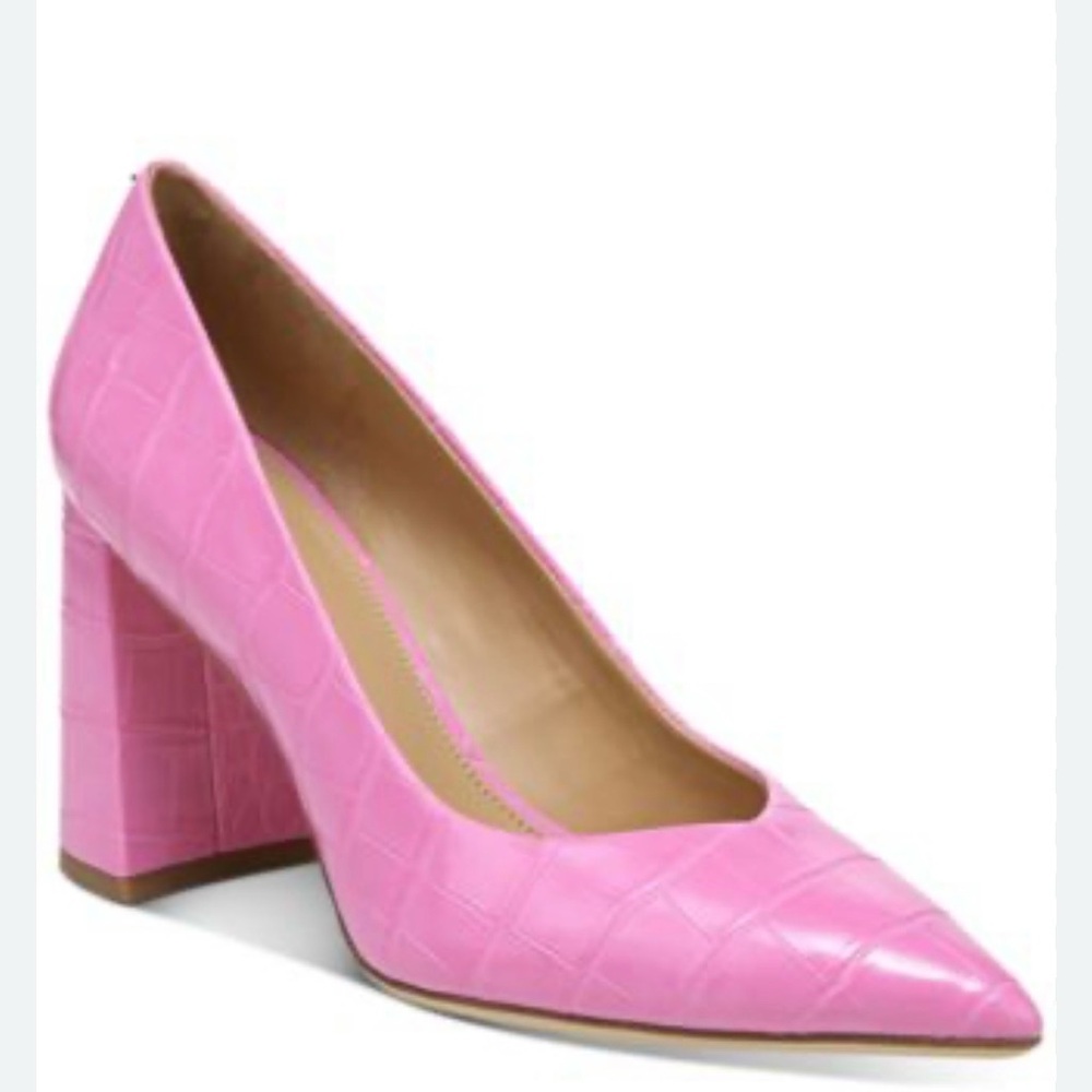 Circus by Sam Edelman Pink Embossed Heels